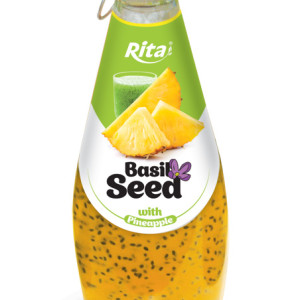 290ml Basil Drink with Pineapple